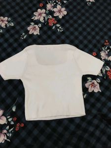 White Short Top
