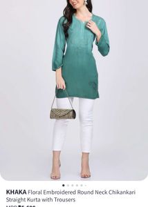 Khaka Embroidered Kurta Set