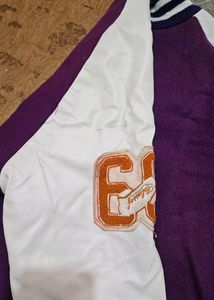 Y2k Varsity Leather Sleeves