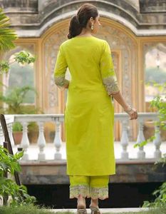 Women&#39;s A- Line Kurti Set