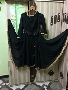 Black Embellished One Piece
