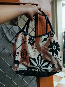 Classic Black Floral Bag