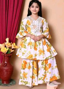 Kurti Plazo Sharara Set
