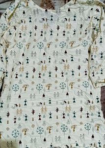 Ethnic Print Kurta