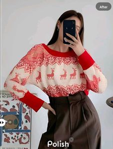 New With Tag Korean Art Cute Blouson