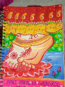 Ethnic Feet Art
