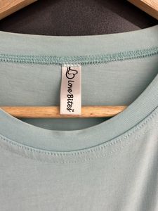 Blue Crop Top