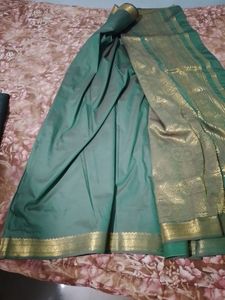 Green Zari Saree At 750
