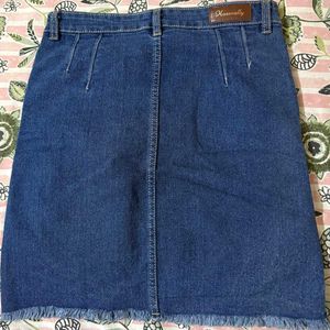 Denim Mini Skirt