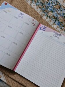 6 MONTHS UNDATED STUDY PLANNER / TRACKER / JOURNAL