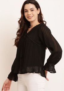 Flowy Black Blouse