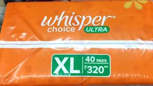 Whisper Choice Ultra XL - 40 Pads