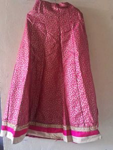 Pink Ethnic Skirt