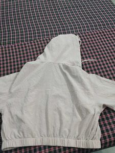 Casual Crop Top with Hood