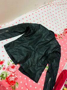 Stylish Black Biker Jacket