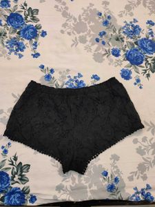 Black Lace Shorts