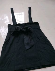 Korean Dungaree Skirt Dress