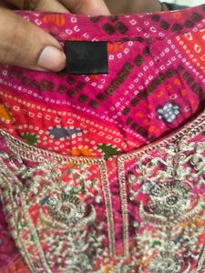 Pink Embroidered Kurta Set