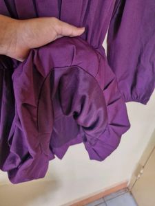 Purple Mini Dress