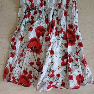 Pure Cotton Floral Summer Dress From Hopscotch