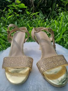 Elegant Gold Heels (Offer For 2days)
