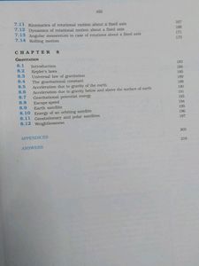 NCERT   Textbook physics part-I for class- XI