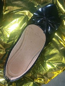 Black Bow Ballet Flats