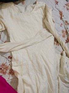 Off White Anarkali