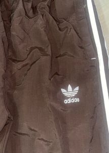 Track Pants With White Stripes
