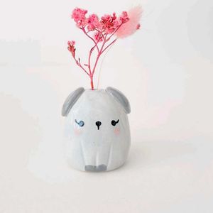 Mini Dog Vase 🐶🌸