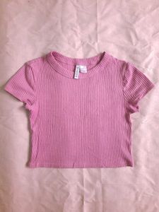 H&amp;M Ribbed Crop Top