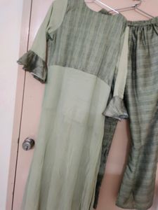 Branded Up And Down Kurti Plazo Set