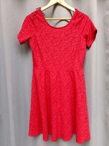 Imported Chic Red Dress ❤️