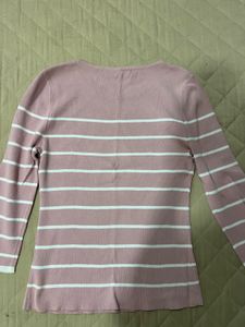 Striped Long Sleeve Top