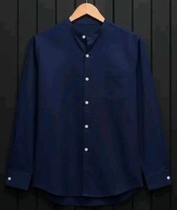 Mandarin collar casual Shirts