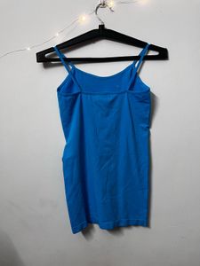 Blue Strappy Top