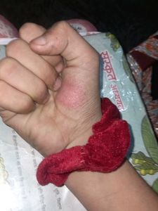 Red Velvet Scrunchie