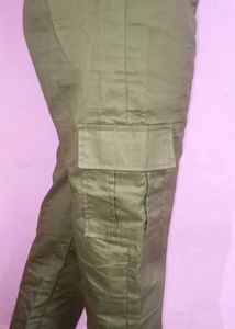 Olive Green Cargo Pants