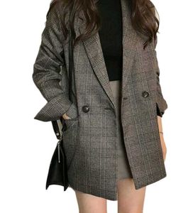 Plaid Blazer