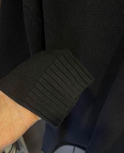 ZARA Black Knit Sweater