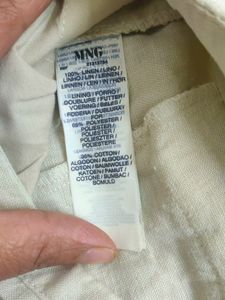 Cream Colour Pant For Woman