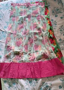 Floral Print Lehenga