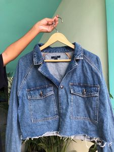 Cropped Denim Jacket