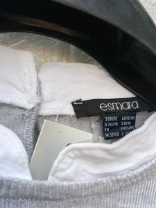 New With Tag Korean Gray Long Sleeve Top