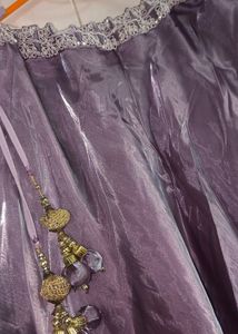 Frock With 5 Mtre Gher Sharara &amp; Heavy Duppata