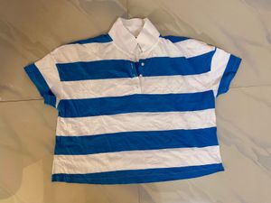 M36- Striped Women Tee Casual
