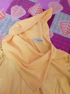 YELLOW WOOLEN TOP 🎉