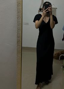 MARKS &amp; SPECER A-Line Black MAXI DRESS