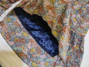 Floral Print Midi Dress 36-40 waist stretchy