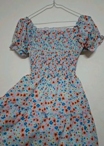 Urbanic Floral Print Mini Dress